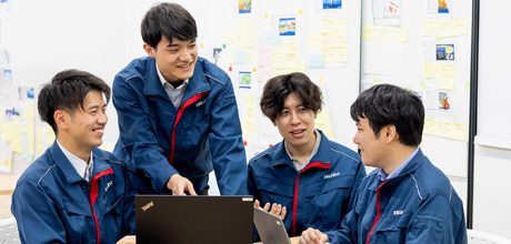 社員の写真